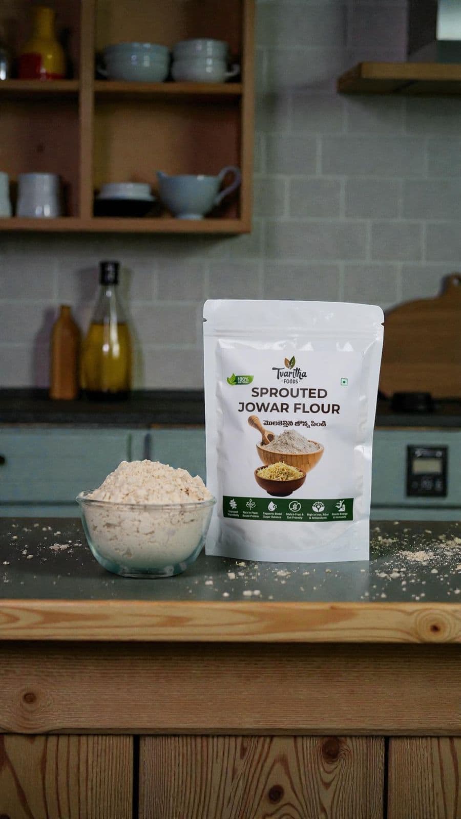 Sprouted Jowar Flour
